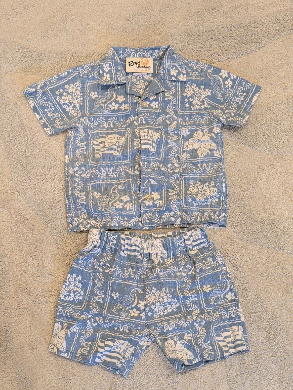 Reyn Spooner Lahaina Sailor Toddler Set